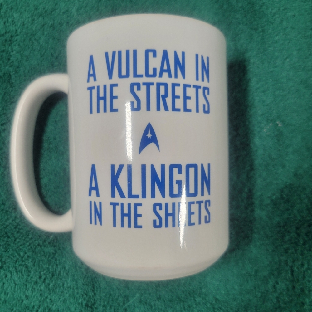 Star Trek Vulcan Klingon🛸 👽Love Mug👽🛸